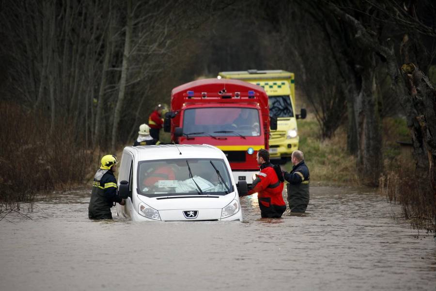 Selvkørende biler redder liv ved naturkatastrofer (Foto: Ekstra Bladet)
