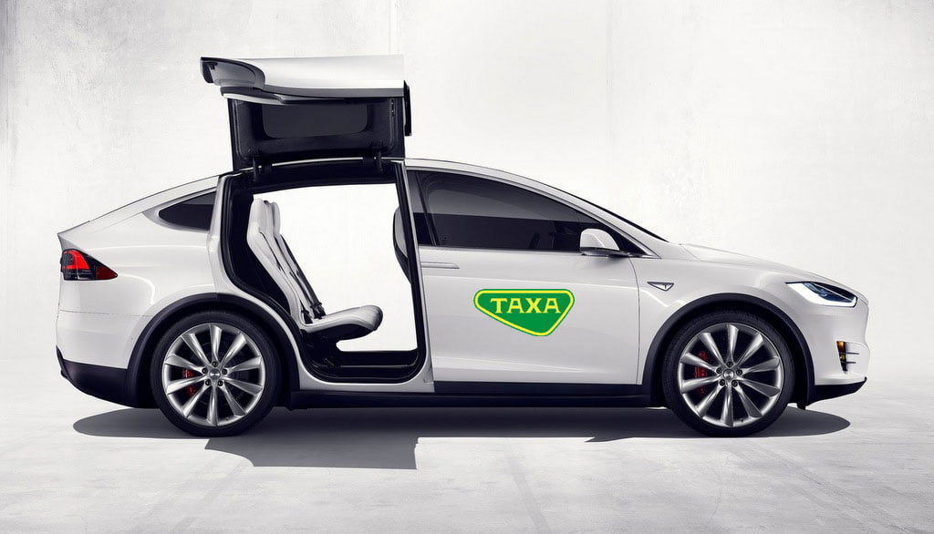 Tesla selvkørende taxa
