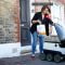 JustEat indsætter små selvkørende varevogne i London