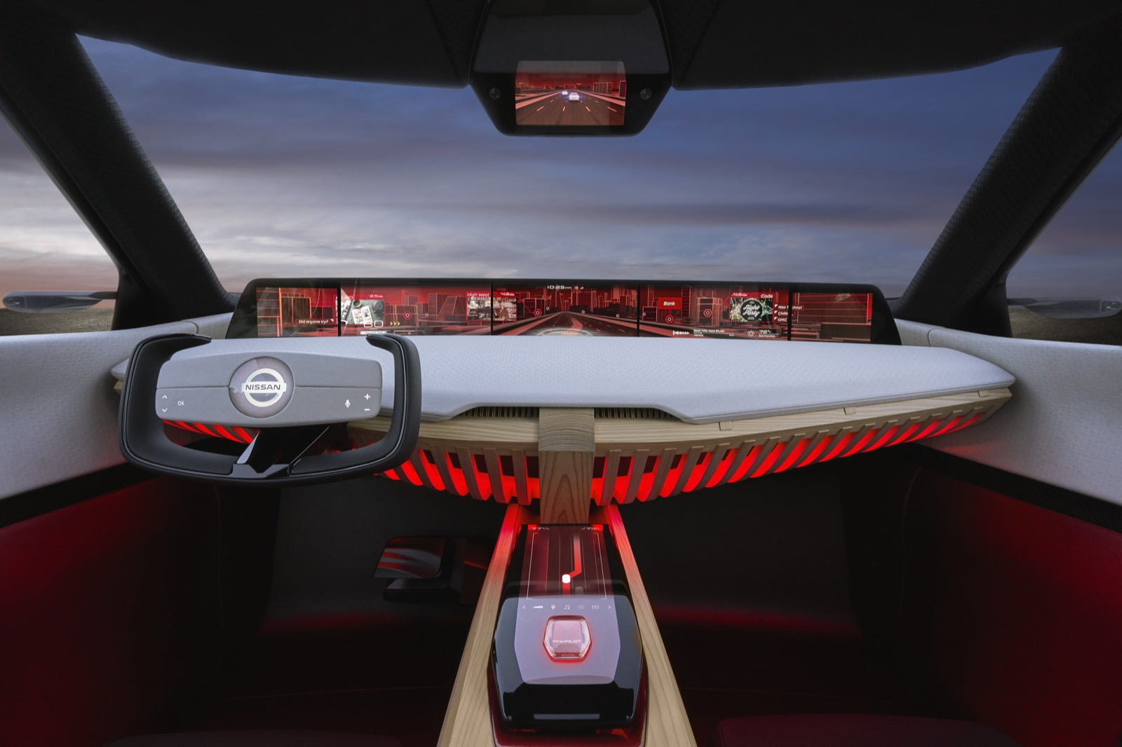 Nissan Xmotion koncept - selvkørende bil
