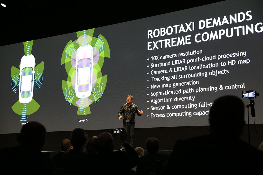 Nvidia Drive Pegasus Robotaxi