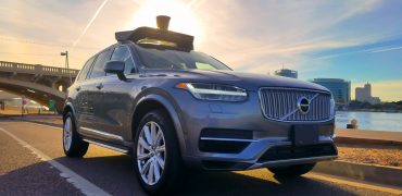 Uber Volvo selvkørende bil i San Fransisco